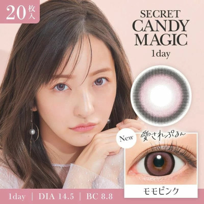 Candy Magic 1day – Secret MoMo Pink 日拋 每盒20片